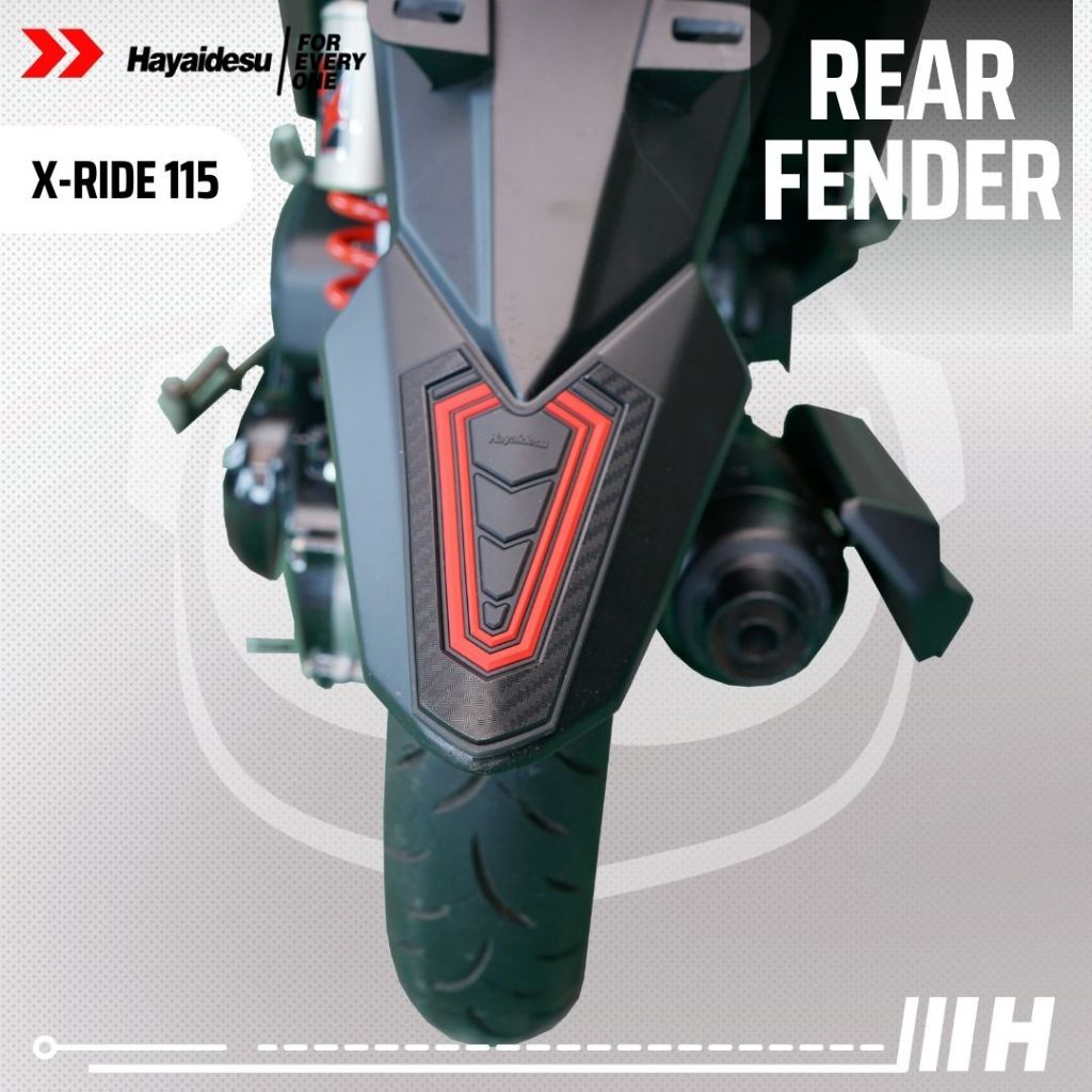 Hayaidesu XRIDE 115 Body Protector Rear Fender Cover
