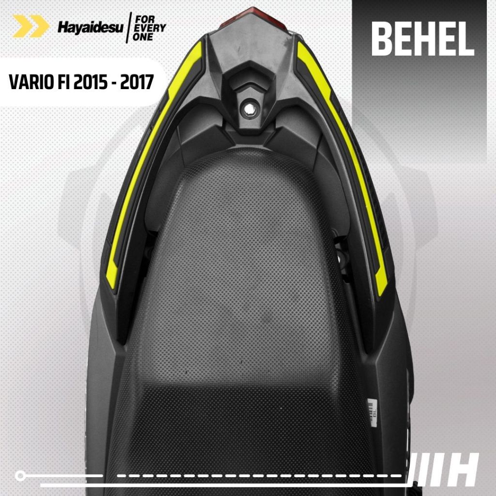Hayaidesu Vario FI / Click 2015-2017 Body Protector Behel Pillion Grip Cover