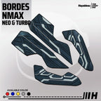 Hayaidesu Floor Step Boardrest Karpet Motor NMAX NEO & TURBO Bordes -  Premium Quality