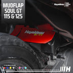 Hayaidesu Mud Flap MIO SOUL GT 125   Aksesoris Variasi Penahan Lumpur