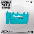 Hayaidesu Mud Flap MIO SOUL GT 125   Aksesoris Variasi Penahan Lumpur
