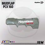 Hayaidesu Mud Flap PCX 160 (2021-2025) Penahan Lumpur Kepet Aksesoris Variasi