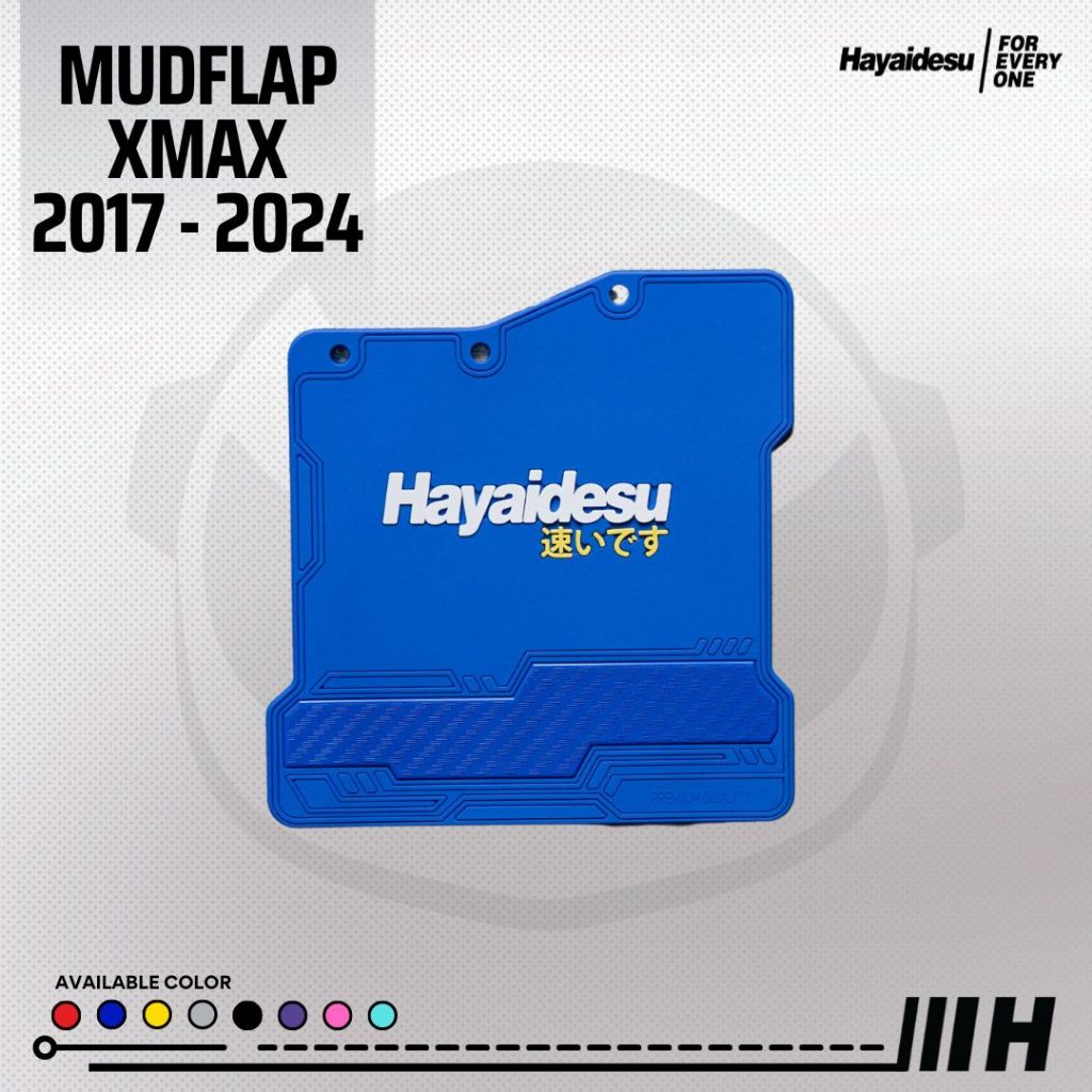Hayaidesu Mudflap Yamaha Xmax Penahan Lumpur - Premium Quality