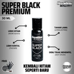Hayaidesu Super Black/Penghitam Body Plastik Motor