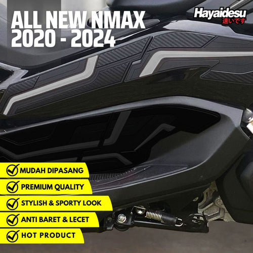 Hayaidesu All New NMAX 2020-2023 Middle Deck Cover Variasi Body Protector