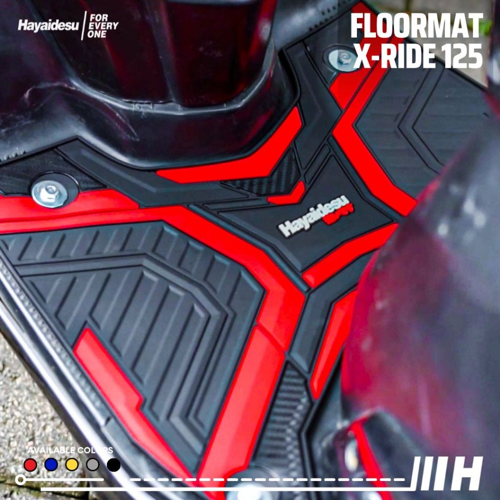 Hayaidesu Karpet Motor Floor Mat Yamaha X-RIDE 125 - Premium Quality