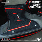Hayaidesu Honda Scoopy Ring 12 (2017-2020) Karpet Motor Floor Mat - Premium Quality
