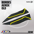 Hayaidesu Floor Step Boardrest Karpet Motor AEROX OLD Bordes -  Premium Quality