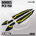 Hayaidesu PCX 150 Step Floor Boardrest Karpet Motor PCX 150 Bordes -  Premium Quality