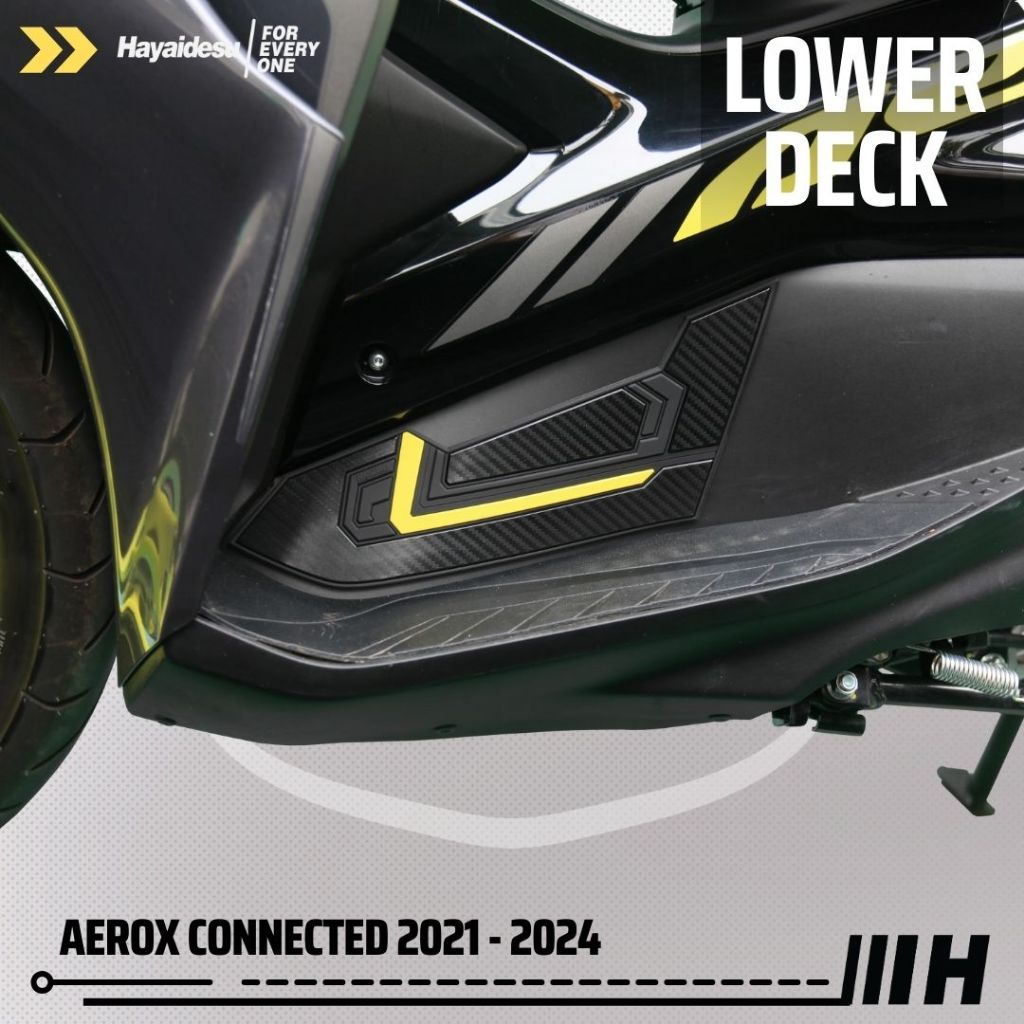 Hayaidesu AEROX Connected 2021-2024 Body Protector Lower Deck Cover