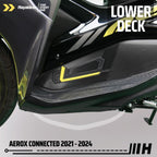 Hayaidesu AEROX Connected 2021-2024 Body Protector Lower Deck Cover