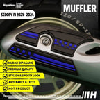 Hayaidesu New Scoopy 2021 - 2024 Body Protector Muffler Knalpot Cover