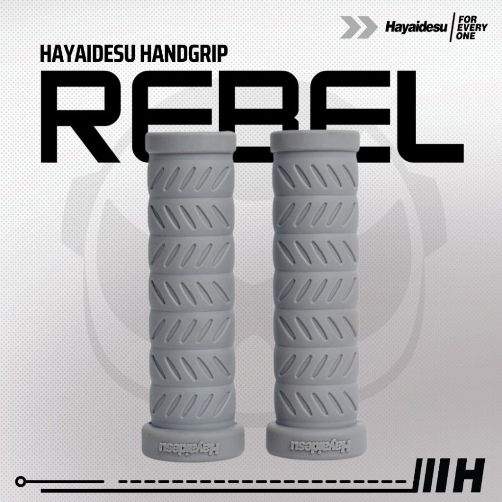 Hayaidesu Handgrip REBEL - Hand Grip Motor Klasik & Custom XSR,W175,Vulcan,Rebel,Enfield,Triumph,Benelli