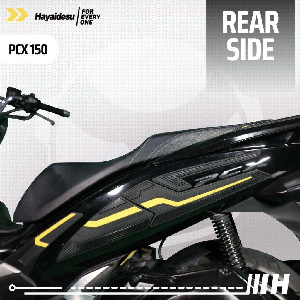 Hayaidesu PCX 150 Body Protector Rear Side Cover New Version