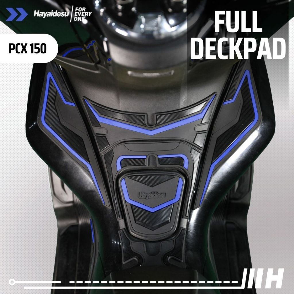 Hayaidesu PCX 150 PAKET Full Deck Pad dan Tank Pad Special Bundle Body Protector