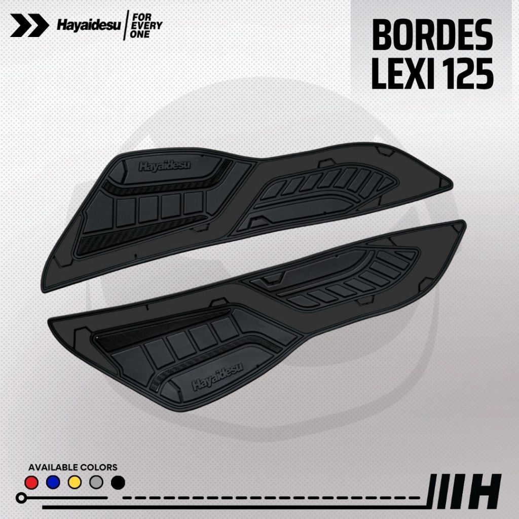 Hayaidesu LEXI 125 Floor Step Boardrest Karpet Motor LEXI 125 Bordes -  Premium Quality