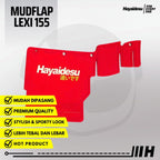 Hayaidesu Mud Flap LEXI LX 155 Penahan Lumpur Mudflap LEXI LX 155