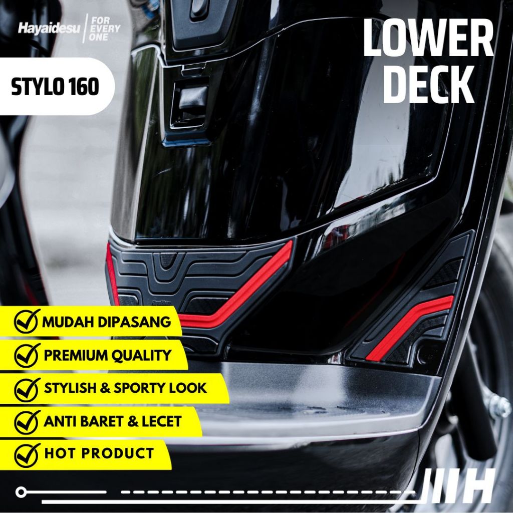 Hayaidesu STYLO 160 Body Protector LOWER DECK Cover