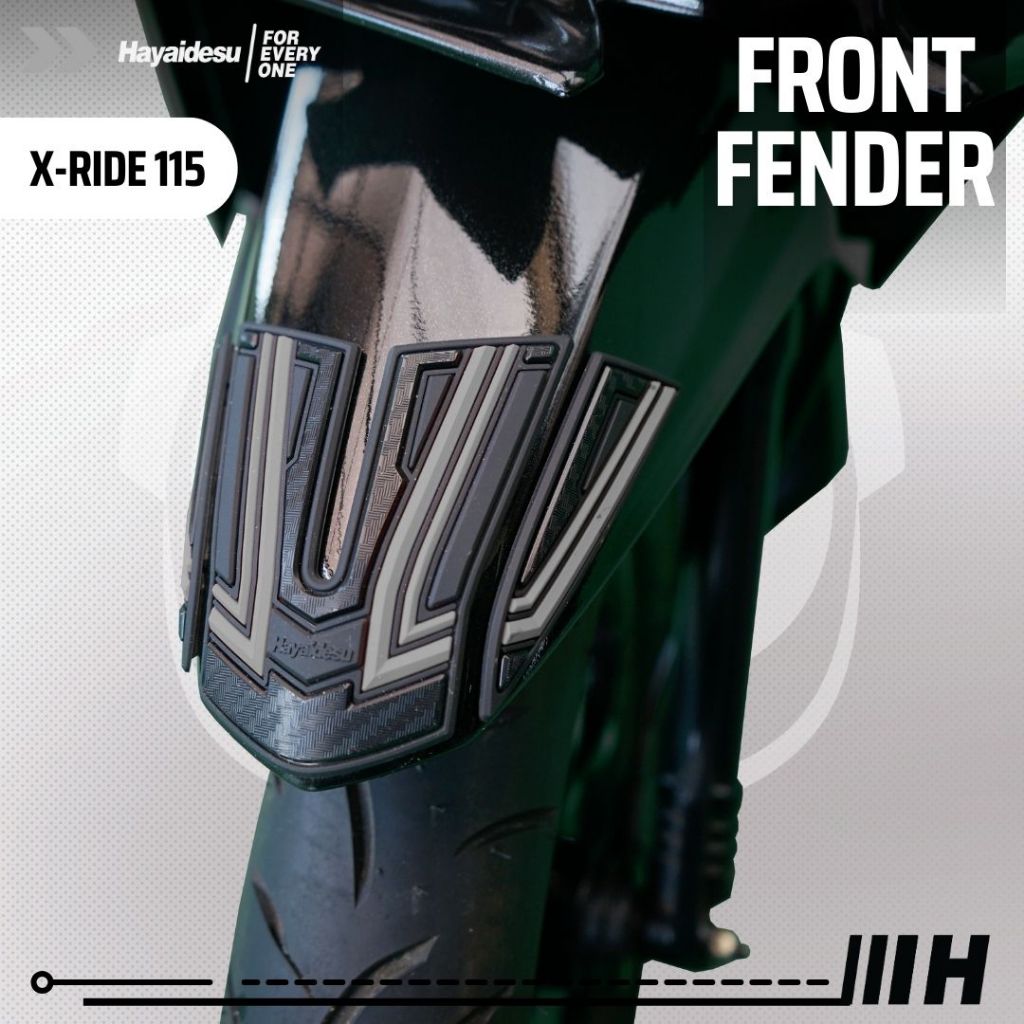 Hayaidesu XRIDE 115 Body Protector Front Fender Cover