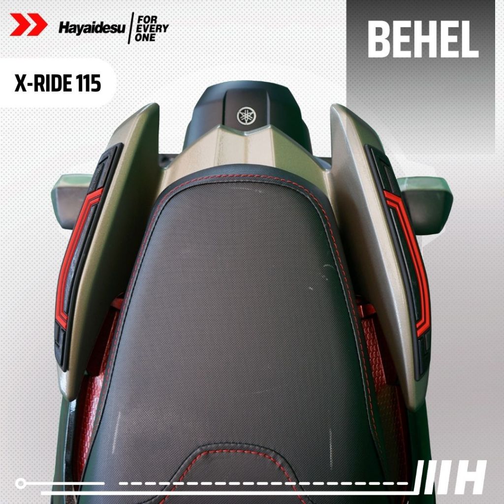 Hayaidesu XRIDE 115 Body Protector Behel Pillion Grip Cover