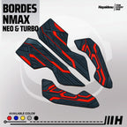 Hayaidesu Floor Step Boardrest Karpet Motor NMAX NEO & TURBO Bordes -  Premium Quality