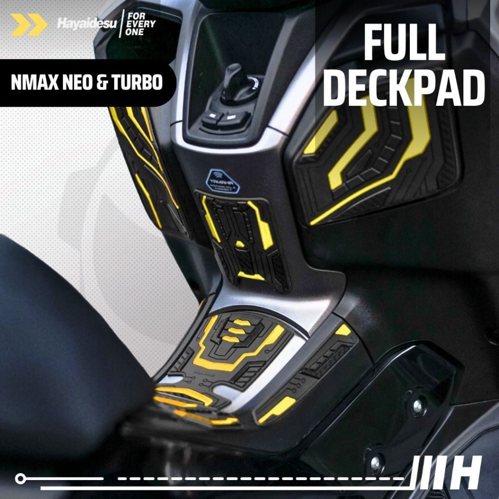 Hayaidesu Yamaha NMAX NEO & TURBO Paket Full Deck Pad Upper & Center Body Protector Cover
