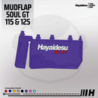 Hayaidesu Mud Flap MIO SOUL GT 125   Aksesoris Variasi Penahan Lumpur