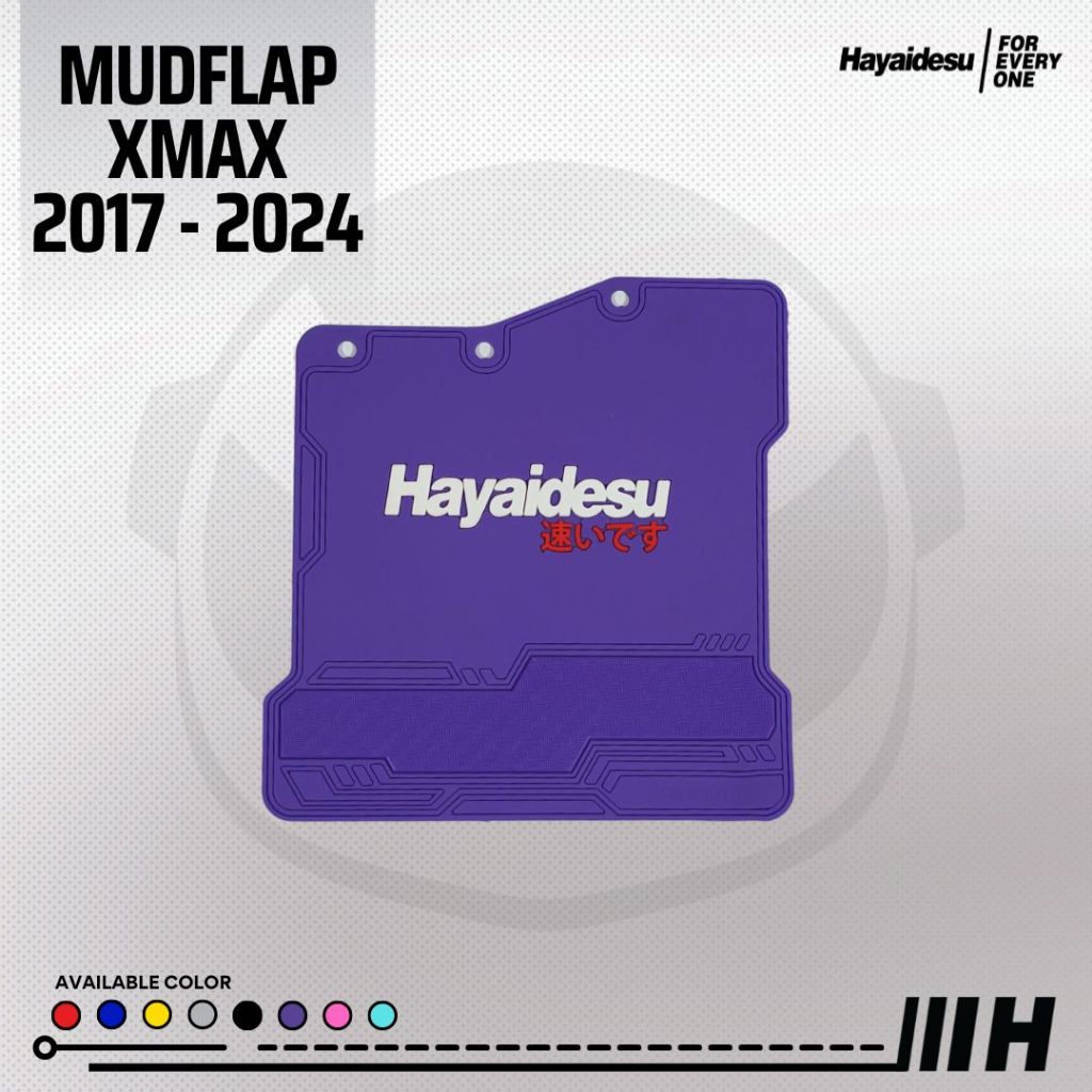 Hayaidesu Mudflap Yamaha Xmax Penahan Lumpur - Premium Quality