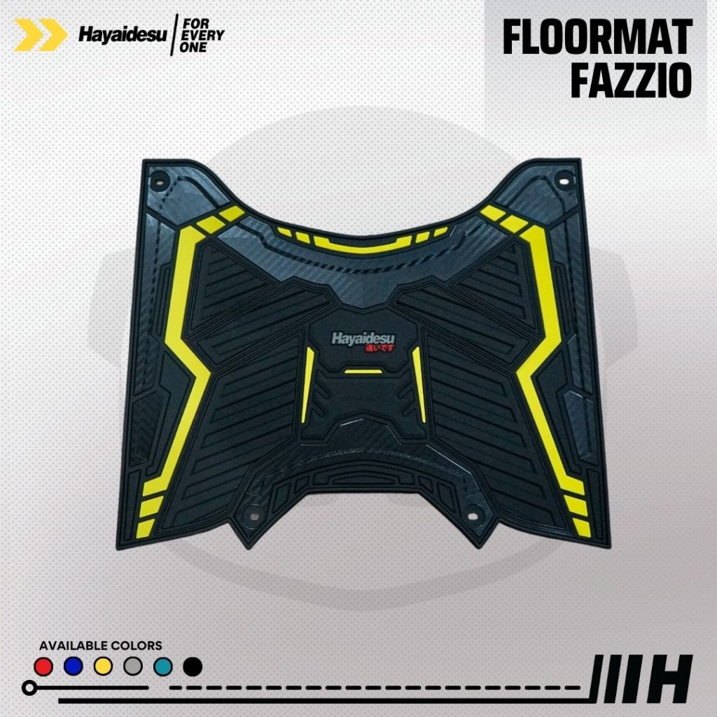 Hayaidesu Floor Mat Fazzio Karpet Motor  - Premium Quality