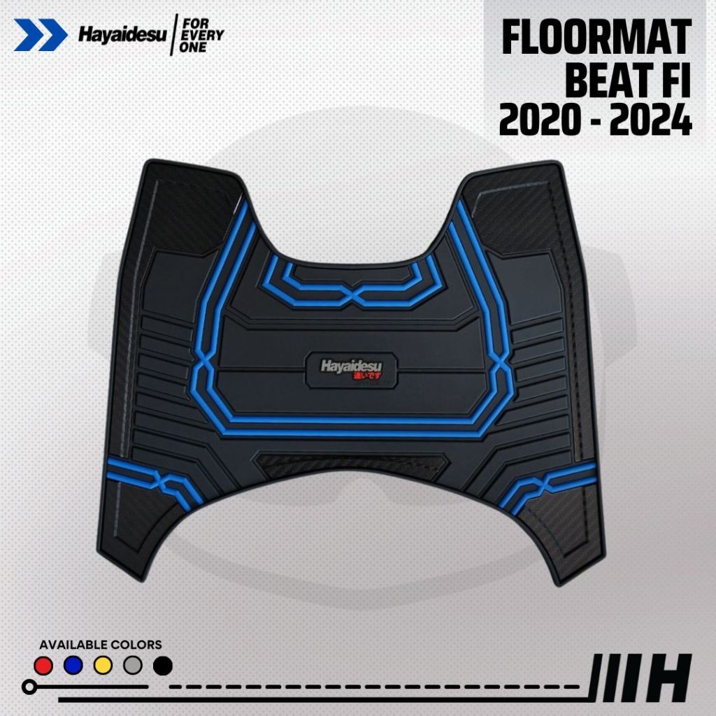 Hayaidesu BEAT (2020-2024) Deluxe/Street Karpet Motor Floor Mat - Premium Quality