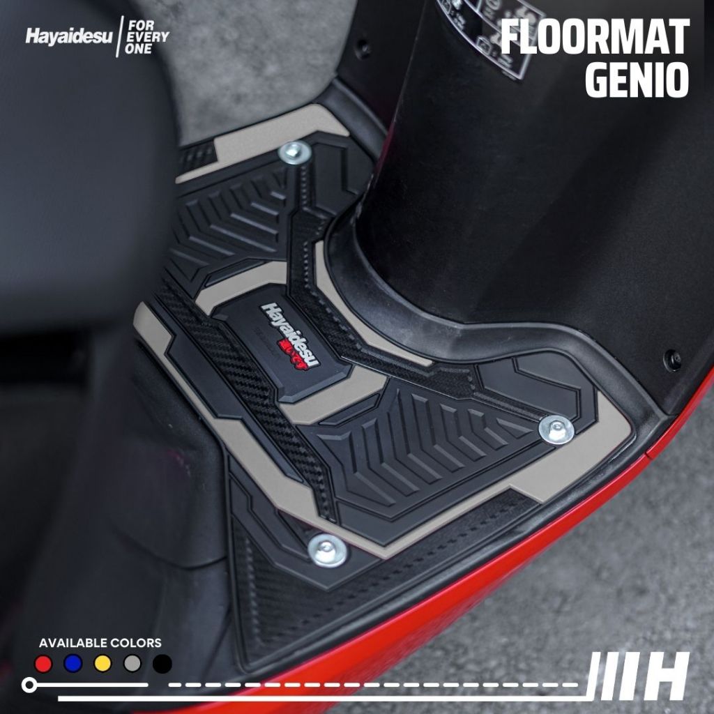 Hayaidesu Floor Mat Honda Genio Karpet Motor - Premium Quality