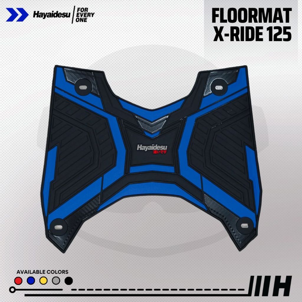 Hayaidesu Karpet Motor Floor Mat Yamaha X-RIDE 125 - Premium Quality