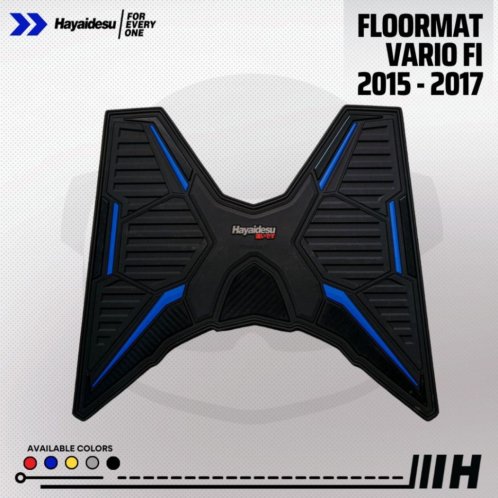 Hayaidesu Floor Mat Vario Fi 125/150/ Led Old (2015-2017) Karpet Motor - Premium Quality