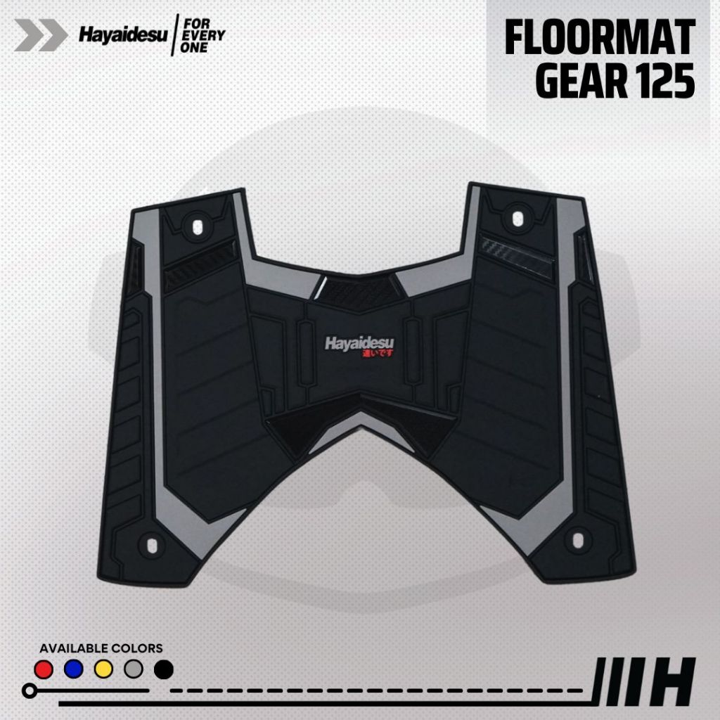Hayaidesu Karpet Motor Floor Mat Mio Gear 125 - Premium Quality
