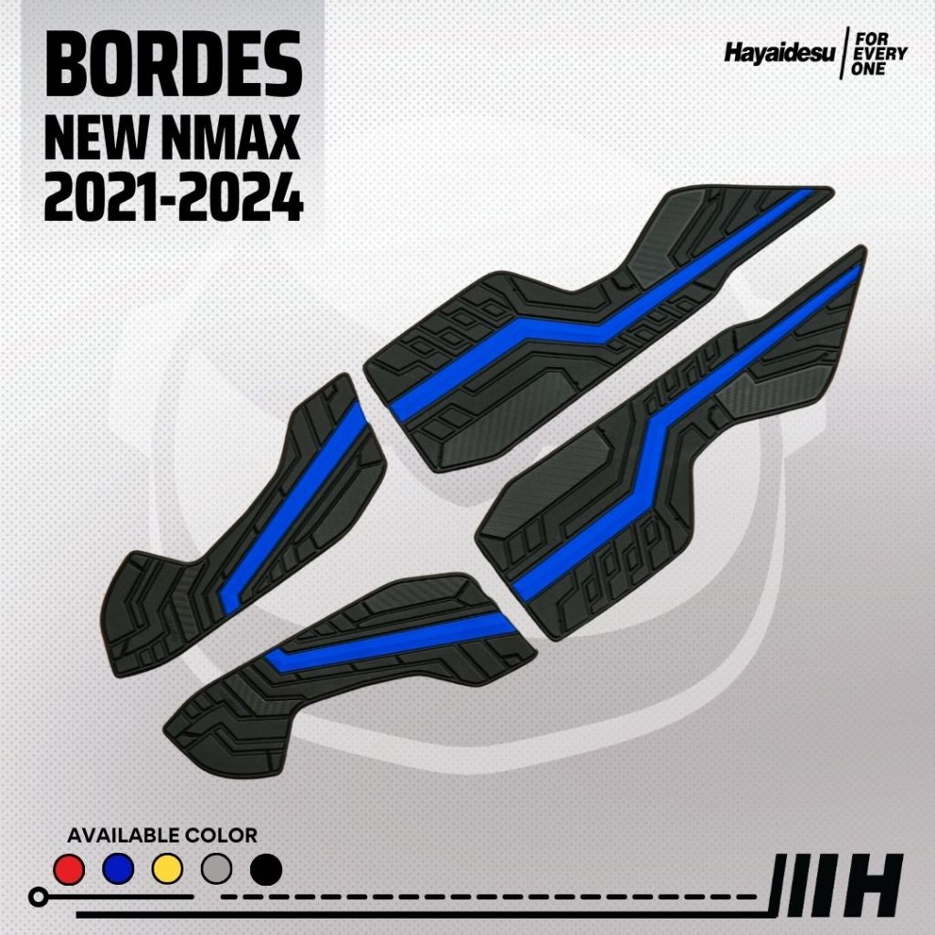 Hayaidesu Floor Step Boardrest Karpet Motor NEW NMAX Bordes -  Premium Quality
