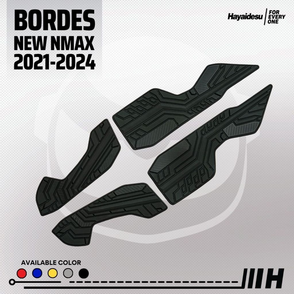 Hayaidesu Floor Step Boardrest Karpet Motor NEW NMAX Bordes -  Premium Quality