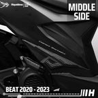 Hayaidesu BEAT 2020-2023 Deluxe / Street  Middle Side Body Protector Cover