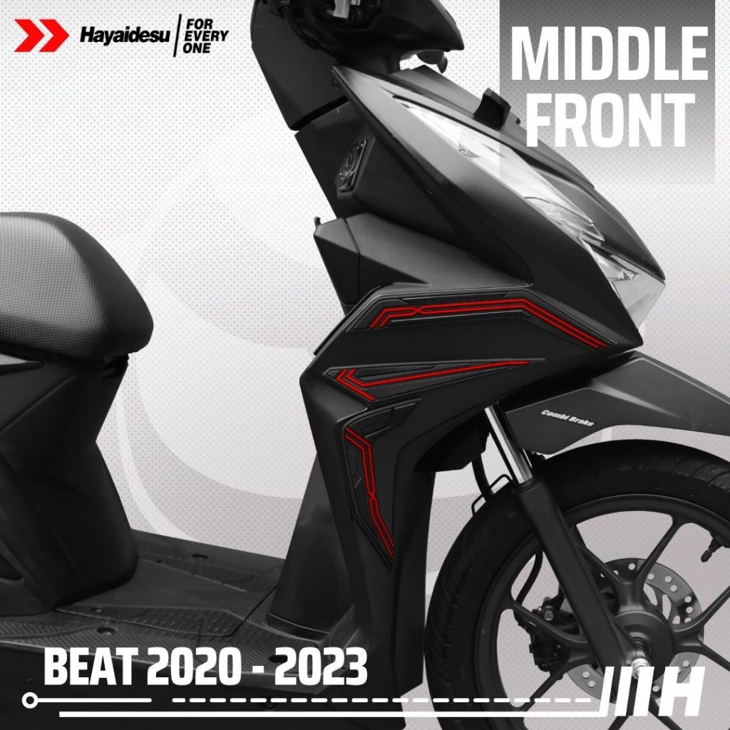 Hayaidesu BEAT 2020-2023 Deluxe / Street  Body Protector Middle Front Cover
