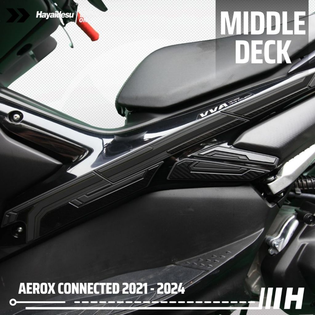 Hayaidesu AEROX Connected 2021-2024 Body Protector Middle Deck Cover