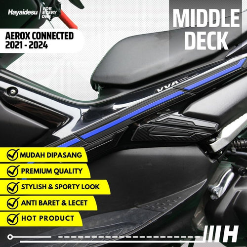 Hayaidesu AEROX Connected 2021-2024 Body Protector Middle Deck Cover