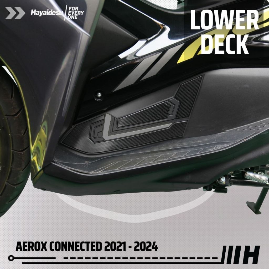 Hayaidesu AEROX Connected 2021-2024 Body Protector Lower Deck Cover