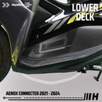 Hayaidesu AEROX Connected 2021-2024 Body Protector Lower Deck Cover