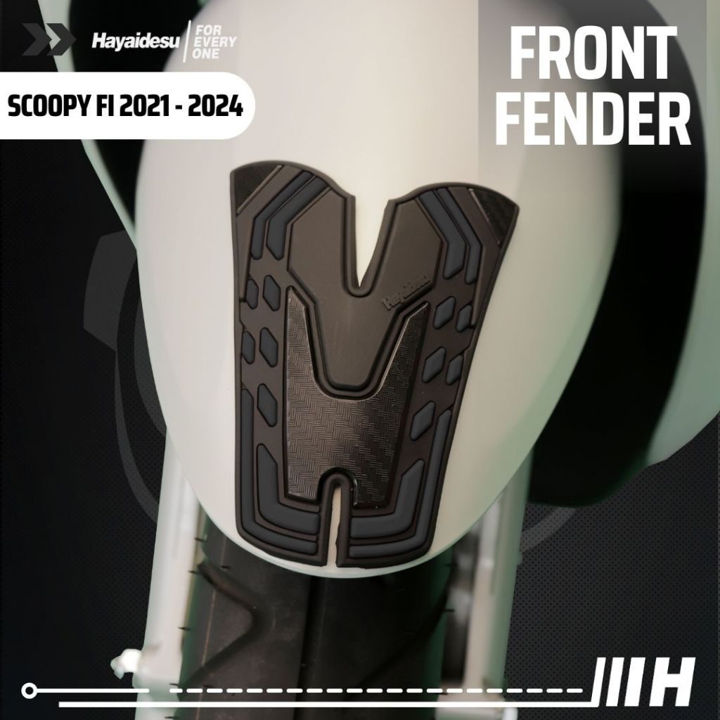 Hayaidesu New Scoopy 2021 - 2024 Body Protector Front Fender Cover