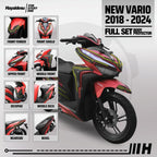 Hayaidesu New Vario Click 2018-2022 Body Protector Full Set Cover