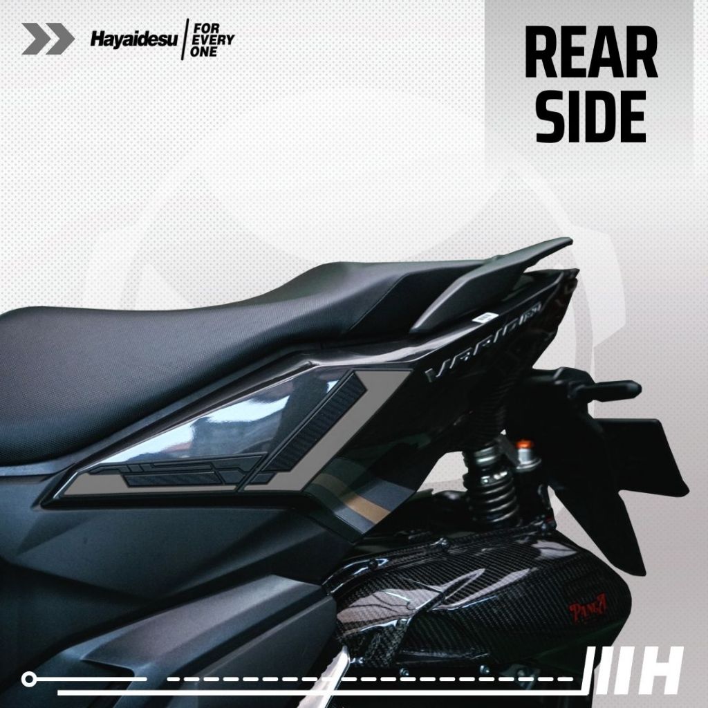 Hayaidesu Vario FI / Click 160 Rear Side Body Protector Cover