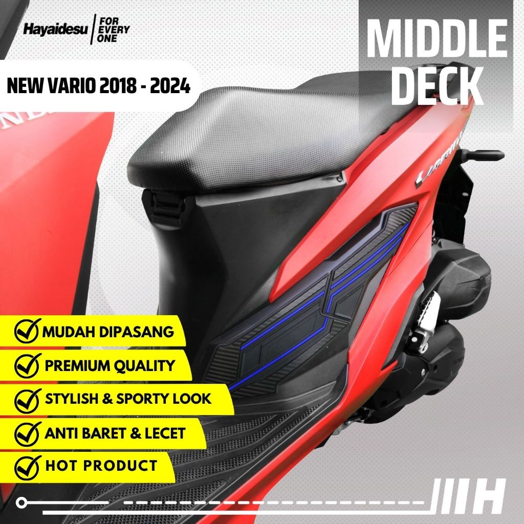 Hayaidesu New Vario Click 2018-2022 Body Protector Middle Deck Cover