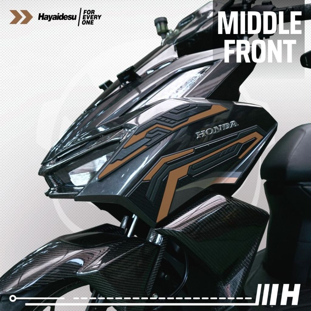 Hayaidesu Vario FI / Click 160  Middle Front Body Protector Cover