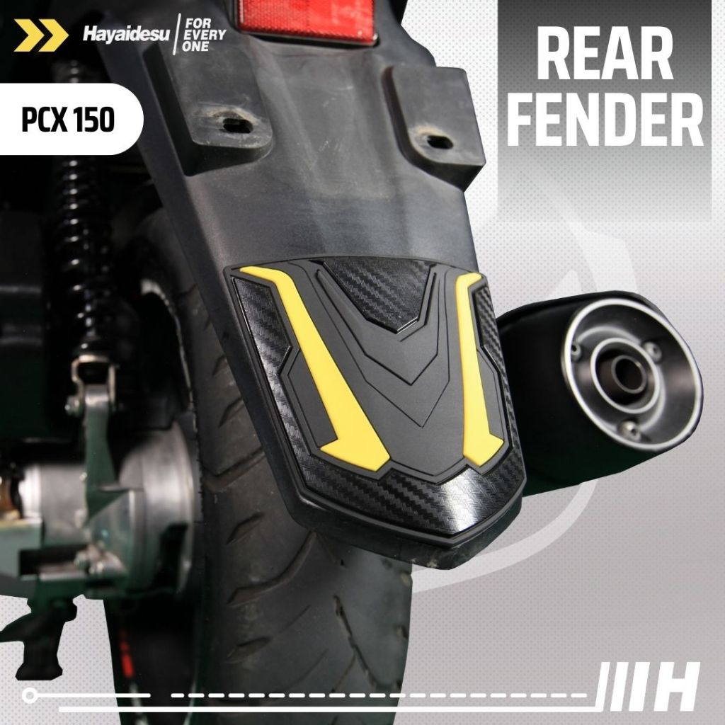 Hayaidesu PCX 150 Body Protector Rear Fender Cover