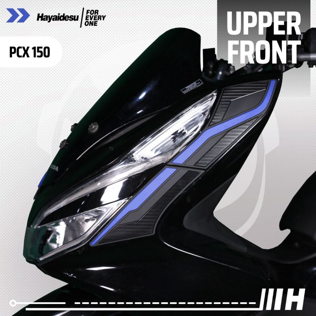 Hayaidesu PCX 150 Body Protector Upper Front Cover New Version