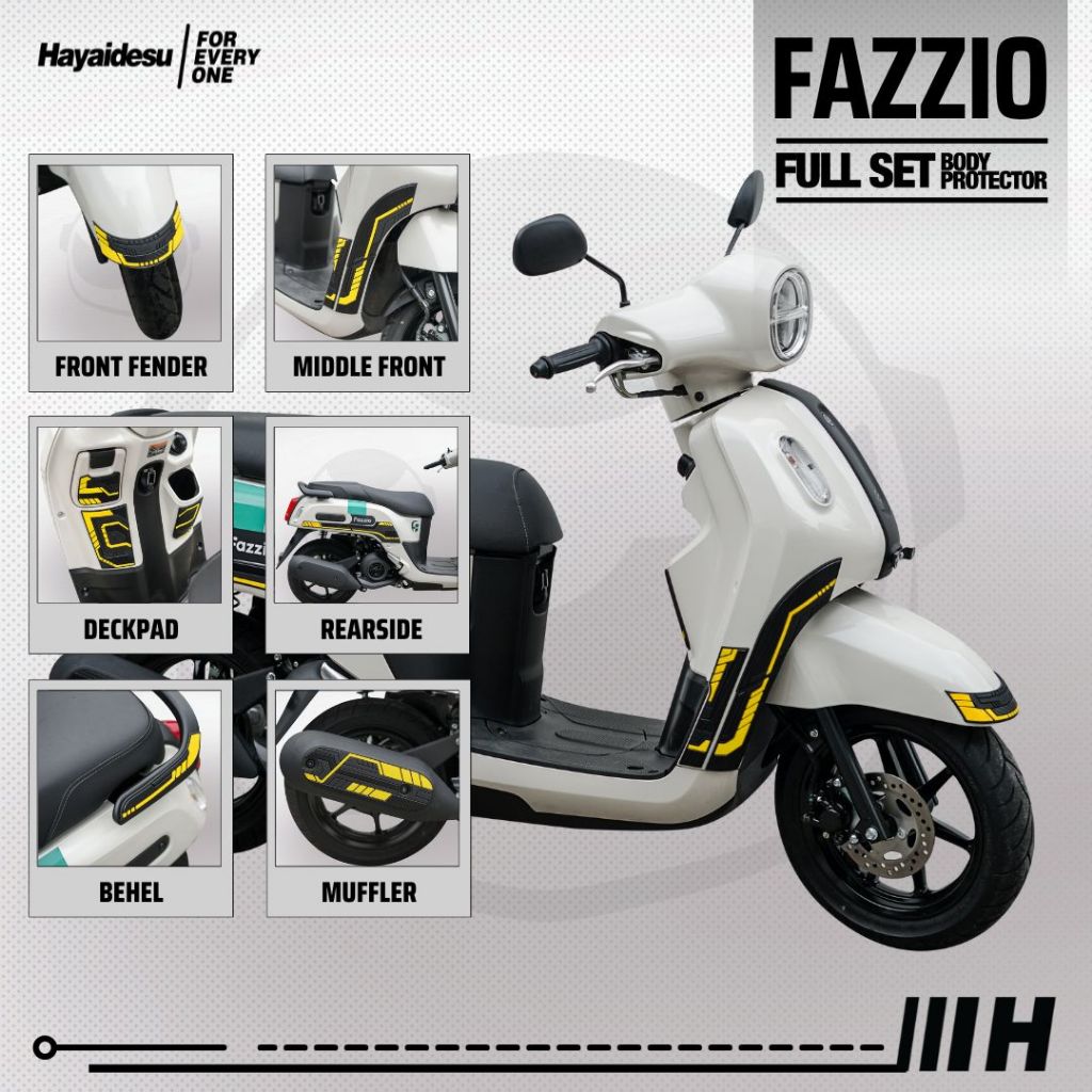 Hayaidesu Body Protector FAZZIO Full Set Cover